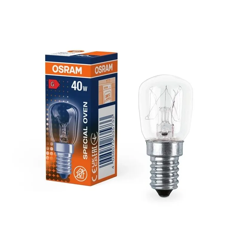 Lambipirn Osram Hõõglamp, 2600 °K, E14, 40 W, 300 lm