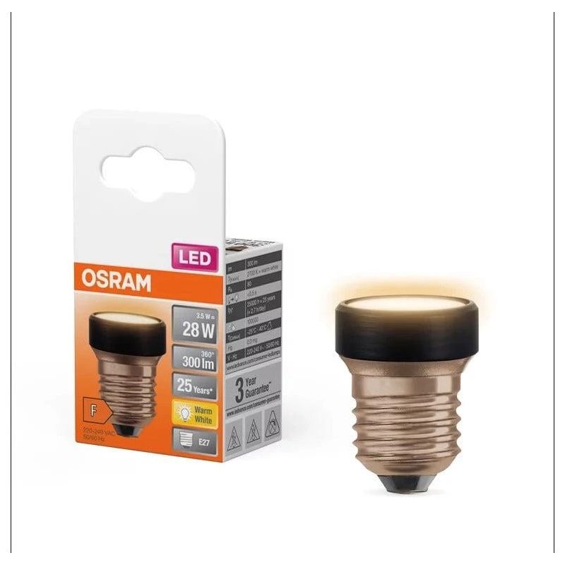 Spuldze Osram LED. silti balta. E27. 3.5 W. 300 lm
