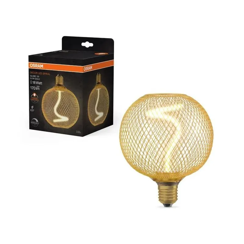 Lemputė Osram LED, 1800 °K, E27, 3.5 W, 170 lm