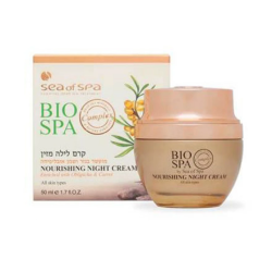 SEA OF SPA barojošs nakts krēms ar smiltsērkšķu un burkānu eļļu 50ml