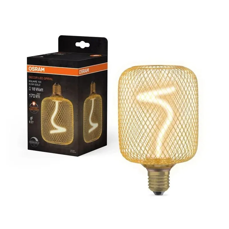 Led lamp e27 100 3.5w 1800k 230v dim