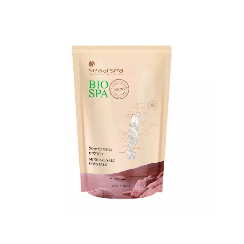 SEA OF SPA Nāves jūras minerālvielu piesātināts vannas sāls 500g