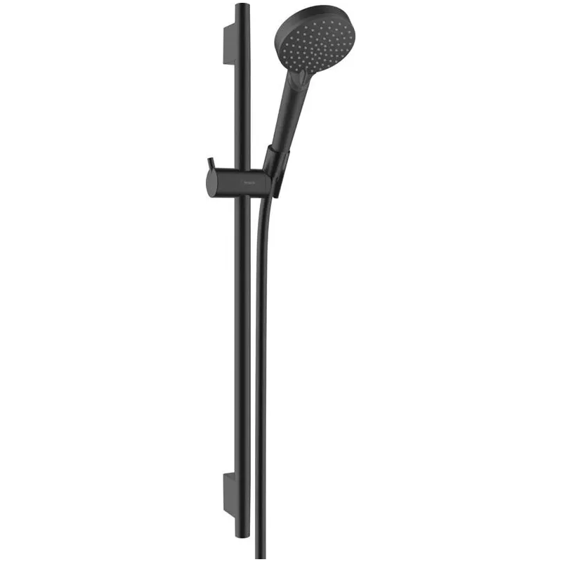 Dušas komplekts Hansgrohe Vernis Blend Vario EcoSmart + S Puro 65, matt black