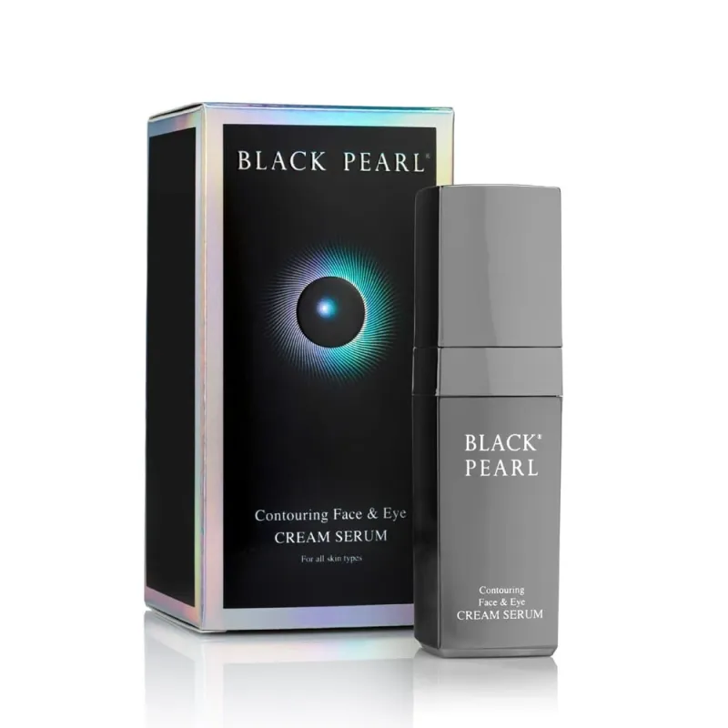 BLACK PEARL krēmveida serums sejas ādai un ādai ap acīm 30ml