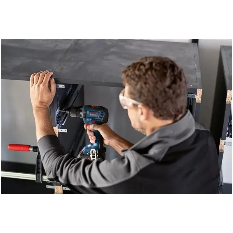 Аккумуляторная дрель-шуруповерт с батареей Bosch Professional GSR 18V-55 2x5Ah, GAL 18V-40, L, 18 В, 5 Ah