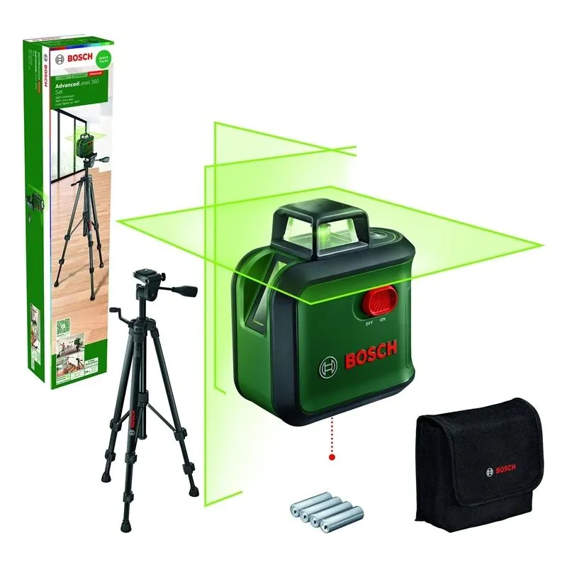 Nivelyras Bosch Green AdvancedLevel 360 0603663B07