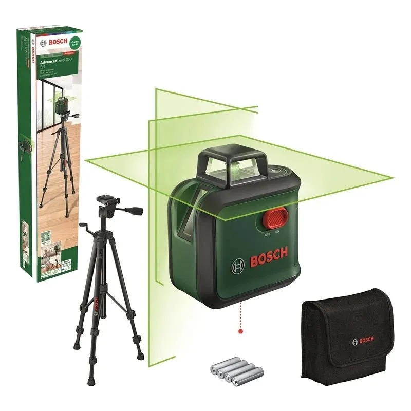 Nivelyras Bosch Green AdvancedLevel 360 0603663B07