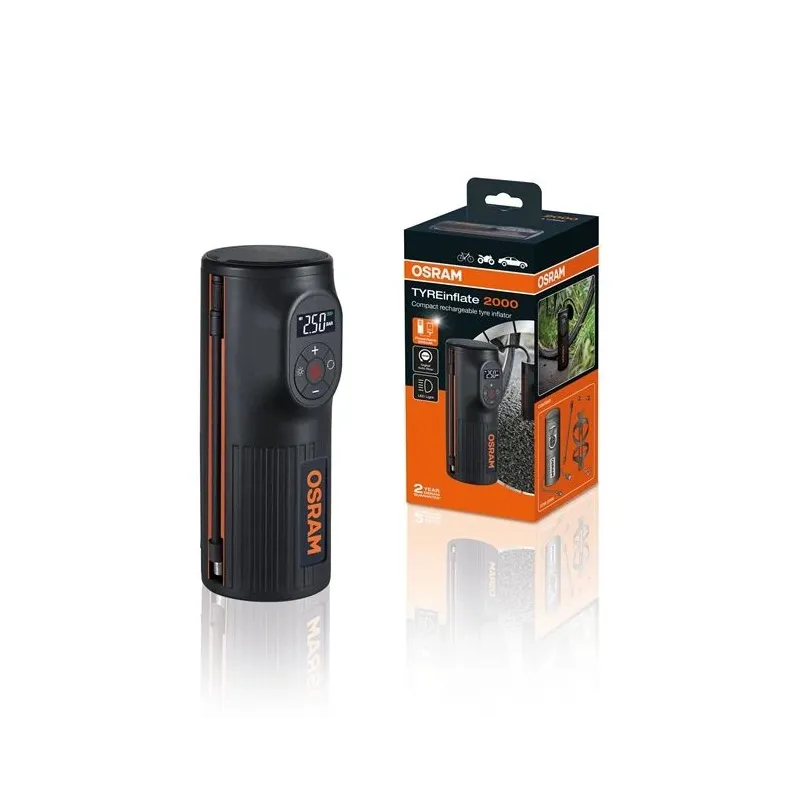 Riepu kompresors Osram 2000