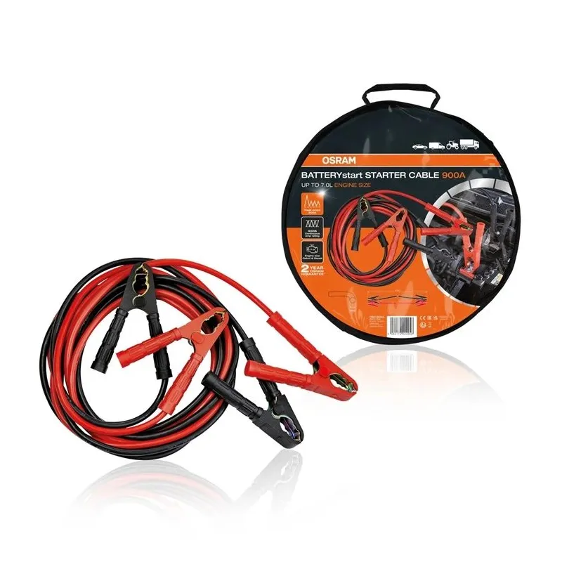 Aizdedzes kabeļi Osram 900 A