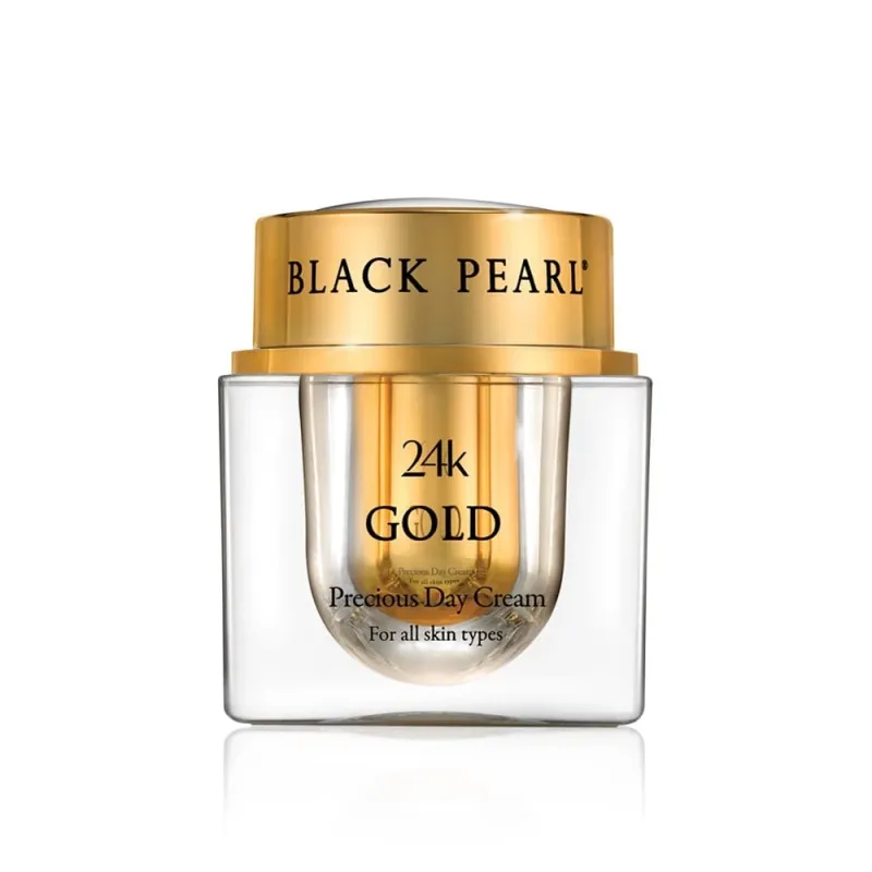 BLACK PEARL 24k Gold dienas krēms ar zeltu 50ml