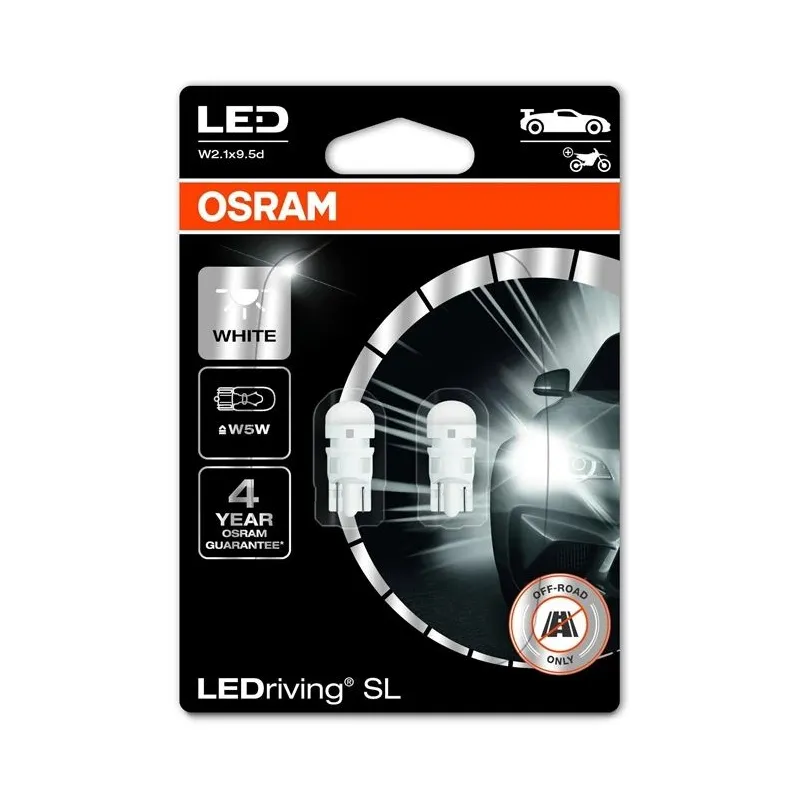 Car light osram led lamp p21w 12v