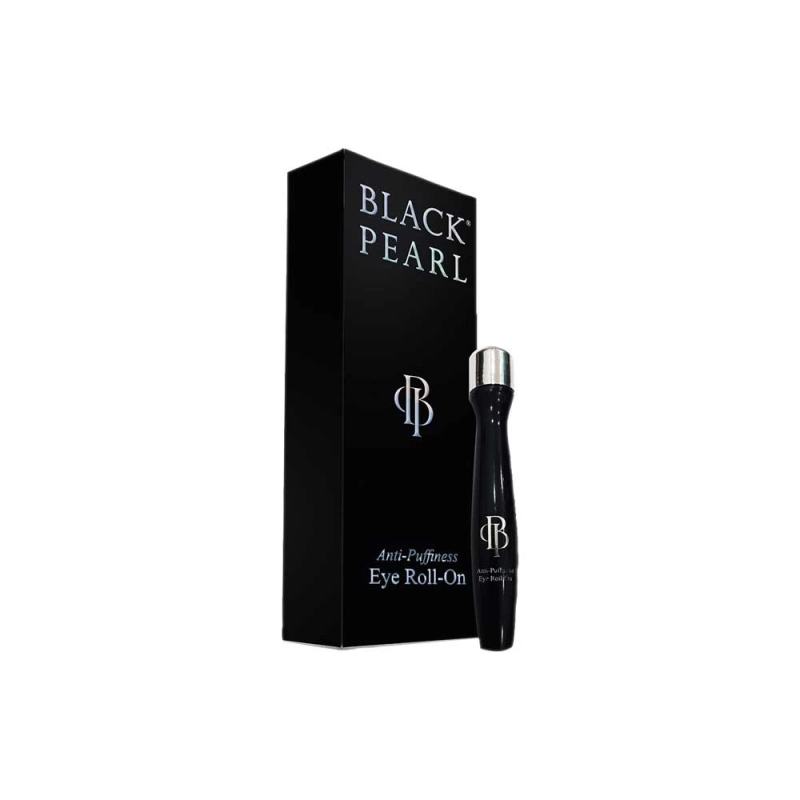 BLACK PEARL nomierinošs serums - rullītis ādai ap acīm ar hialuronskābi 15ml