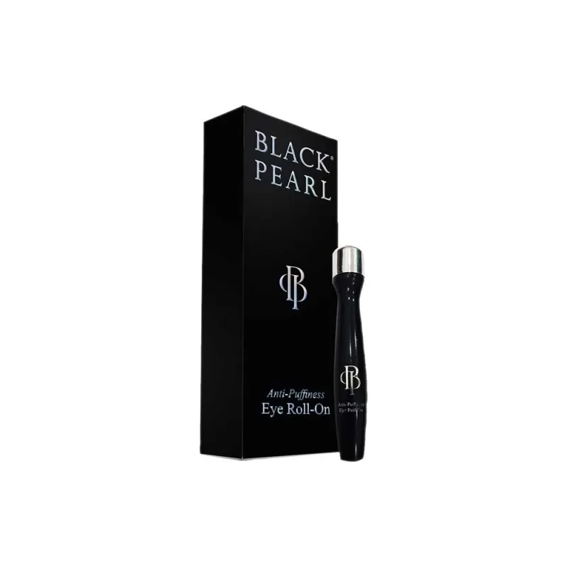 BLACK PEARL nomierinošs serums - rullītis ādai ap acīm ar hialuronskābi 15ml