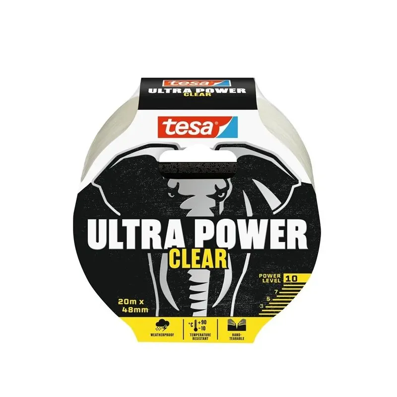 Remonta lente Tesa ULTRA POWER 56497, vienpusējs, 20 m x 48 mm