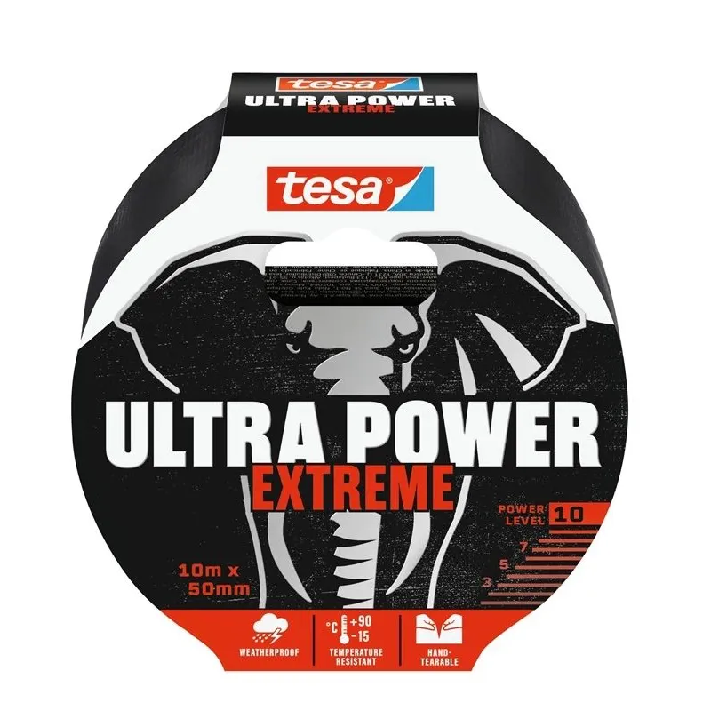 Remonto juosta Tesa Ultra Power Extreme, vienpusė, 10 m x 50 mm