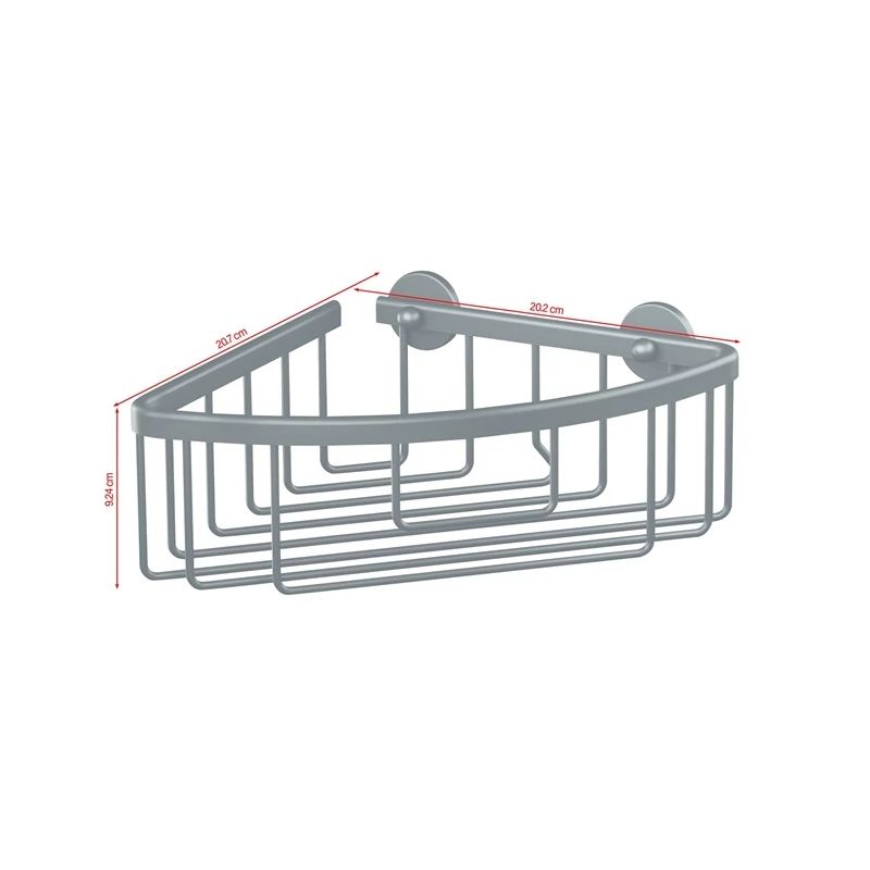 Plauktiņš stūra dušas tesa aluxx40505