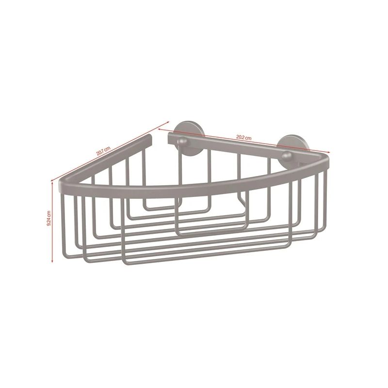 Plauktiņš stūra dušas tesa aluxx40505