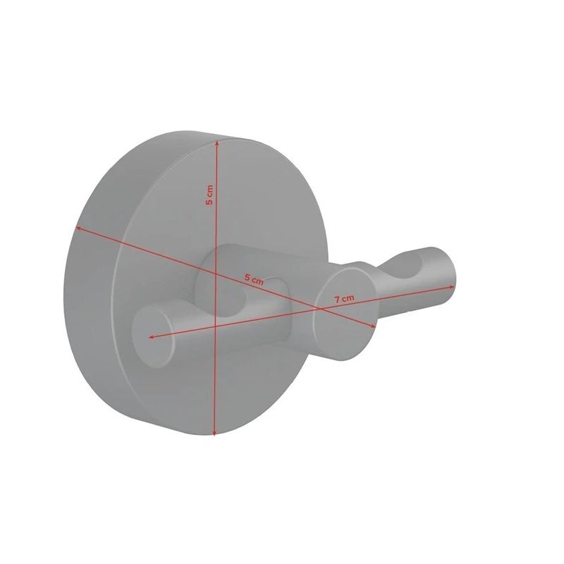 Divkāršais āķis Tesa Moon 40564, melns