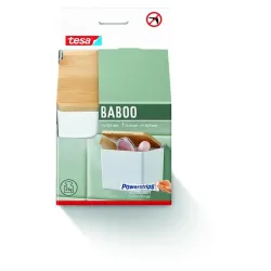 Tesa baboo 40521 s white shower hanger