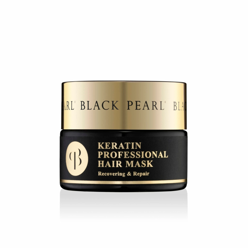 BLACK PEARL Professional atjaunojoša matu maska ar keratīnu 250ml