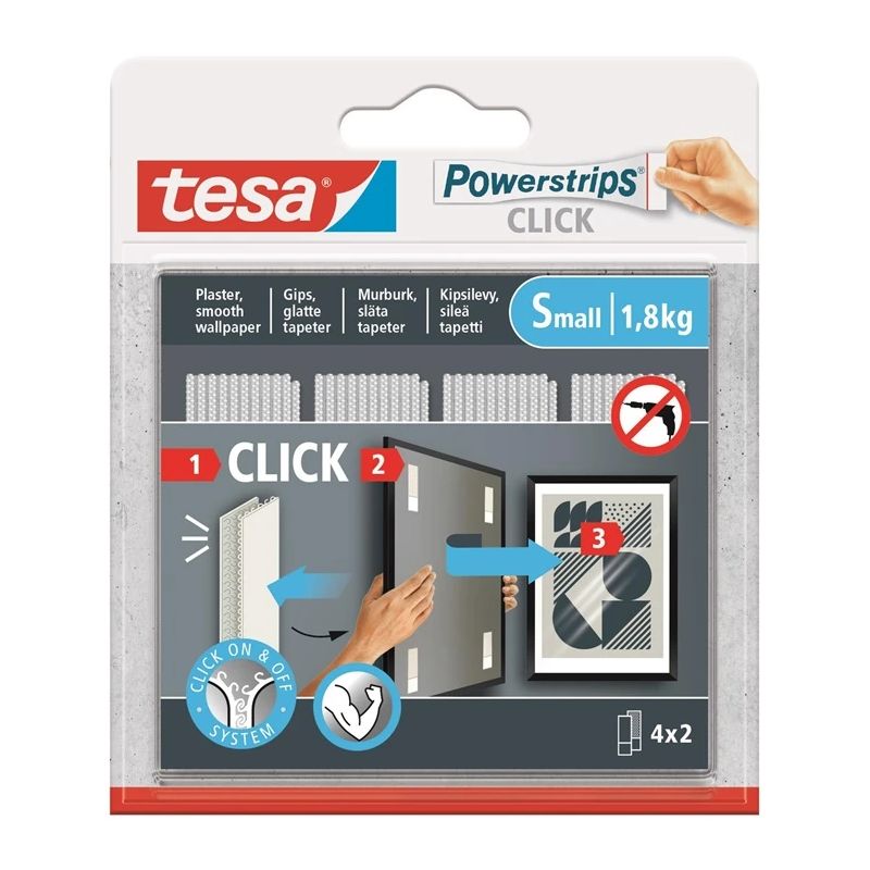Līmlente Tesa Power-Strips 77720. Divpusējs. 0.06 m x 2 cm