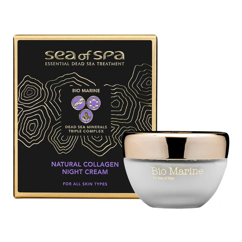 SEA OF SPA Marine nakts krēms ar kolagēnu un hialuronskābi 50ml