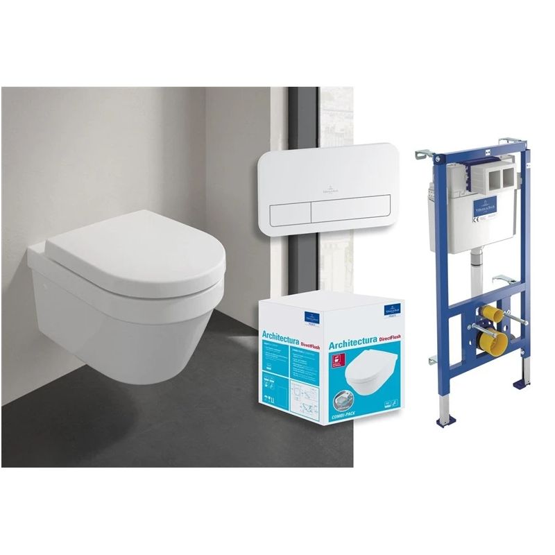 Sienas tualetes pods Villeroy & Boch Architectura. 34.5 cm