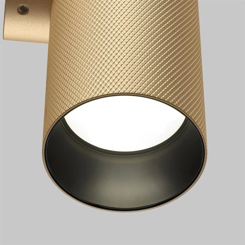Lampa sienas artisan gu10 2x10w met.zelt