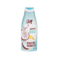KEFF kondicionieris matiem ar keratīnu un kokosriekstu eļļu 500ml