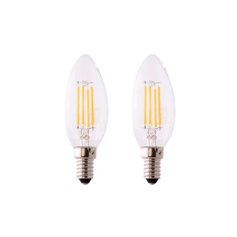 Spuldze Osram LED. B40. silti balta. E14. 4 W. 470 lm