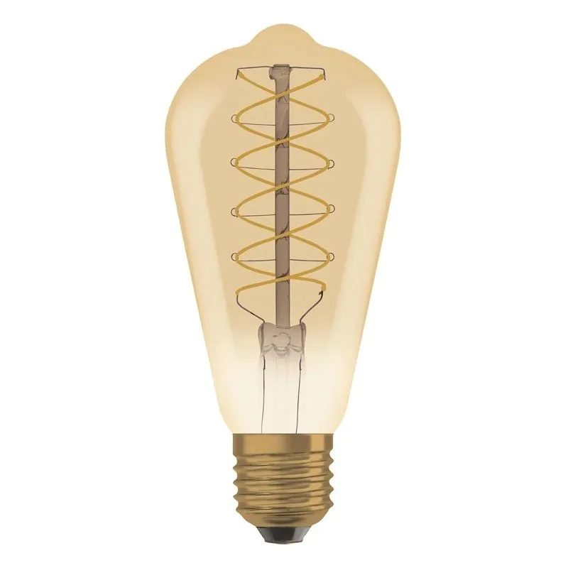 Lemputė Osram LED, ST64, 2200 °K, E27, 7 W, 600 lm