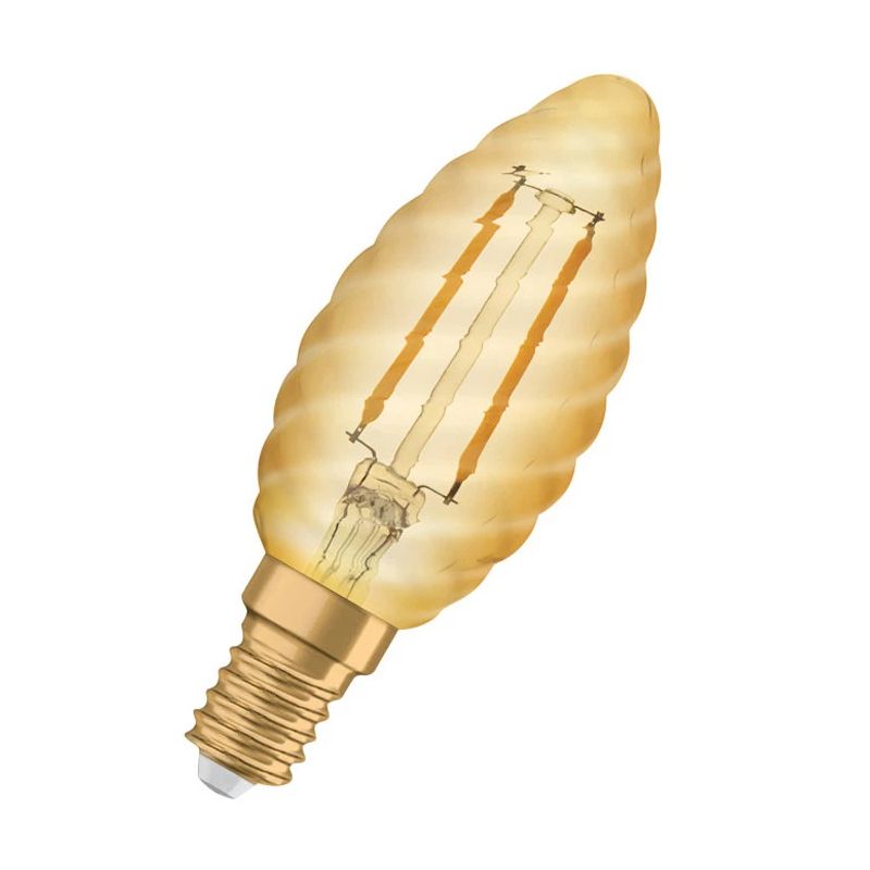 Spuldze Osram LED. C35. silti balta. E14. 1.5 W. 120 lm