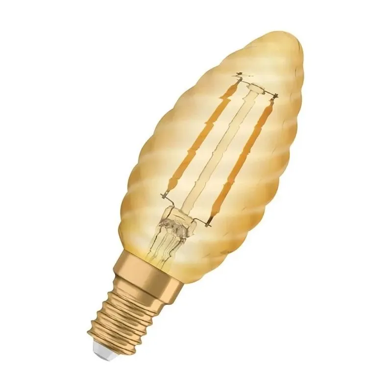 Lemputė Osram LED, C35, 2400 °K, E14, 1.5 W, 120 lm