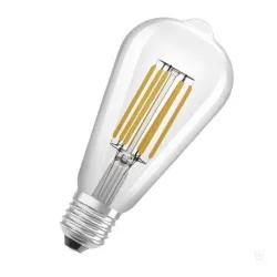 Lambipirn Osram LED, ST64, 3000 °K, E27, 4 W, 806 lm