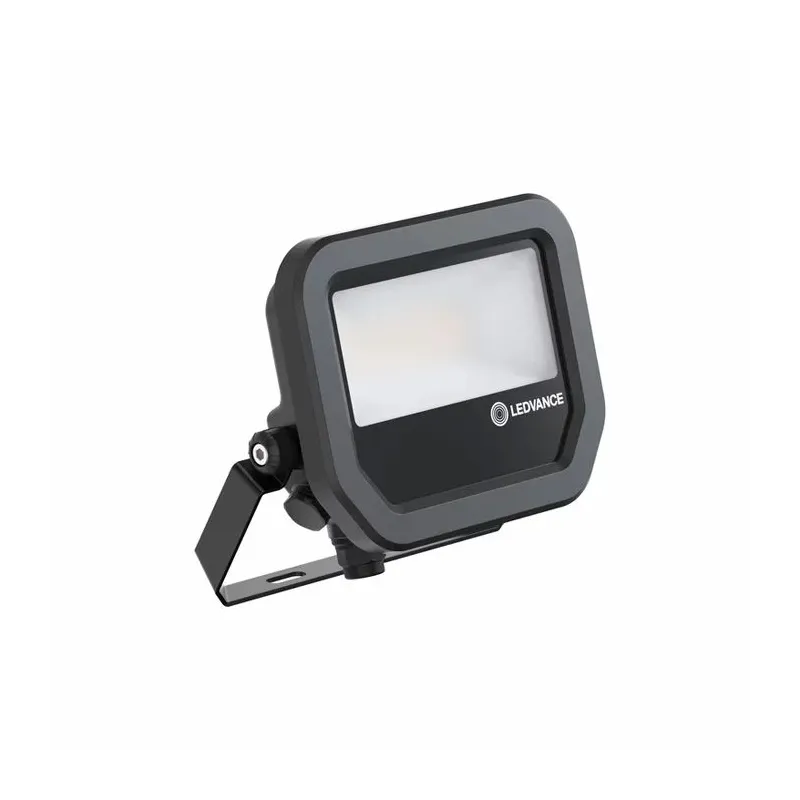 Prožektors bez kustības sensora, stiprināms gan pie griestiem, gan sienas Ledvance, 850 - 1200 lm, 4000 °K, IP66, melna