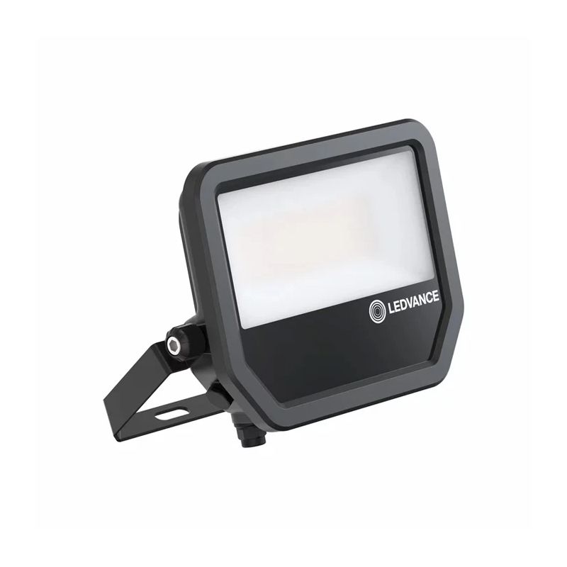 Prožektors Ledvance. 4000 - 6000 lm. 4000 °K. IP66. melna