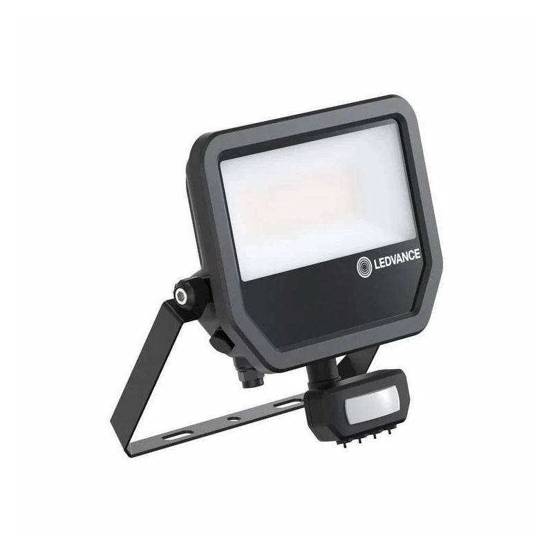 Prožektors Ledvance. 4000 - 6000 lm. 4000 °K. IP65. melna