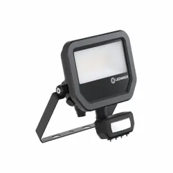 Prožektors Ledvance. 1600 - 2400 lm. 4000 °K. IP65. melna