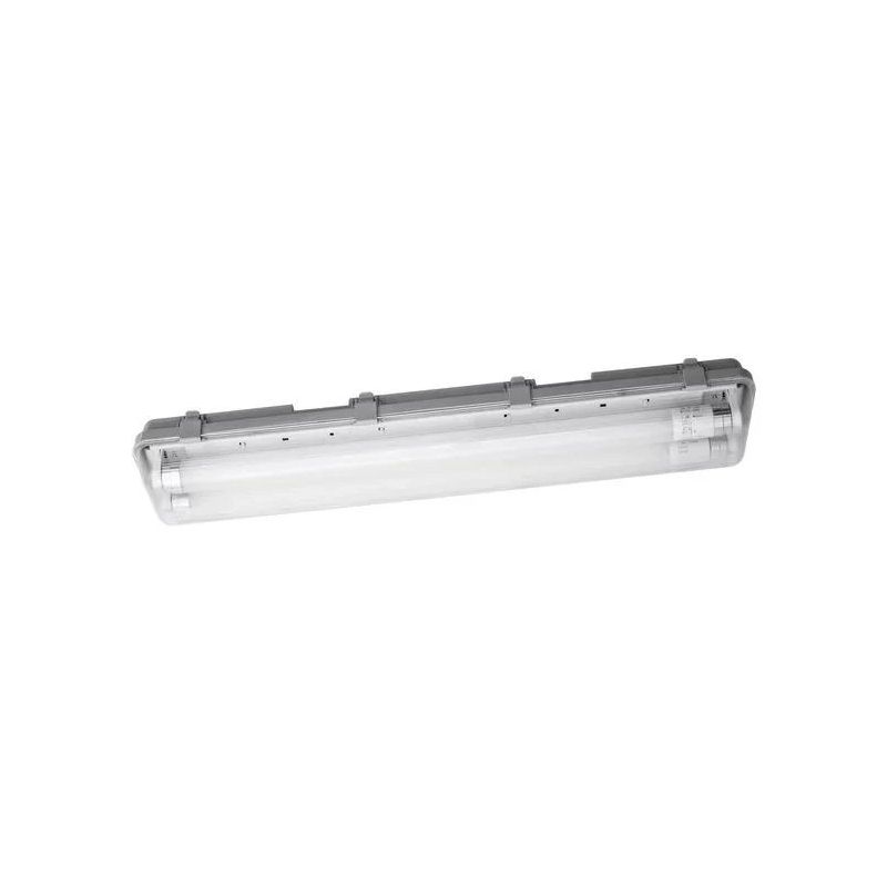 Gaismeklis dampproof led ess 2x7w 600mm