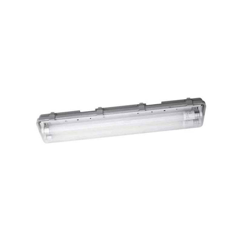 Gaismeklis dampproof led ess 2x7w 600mm