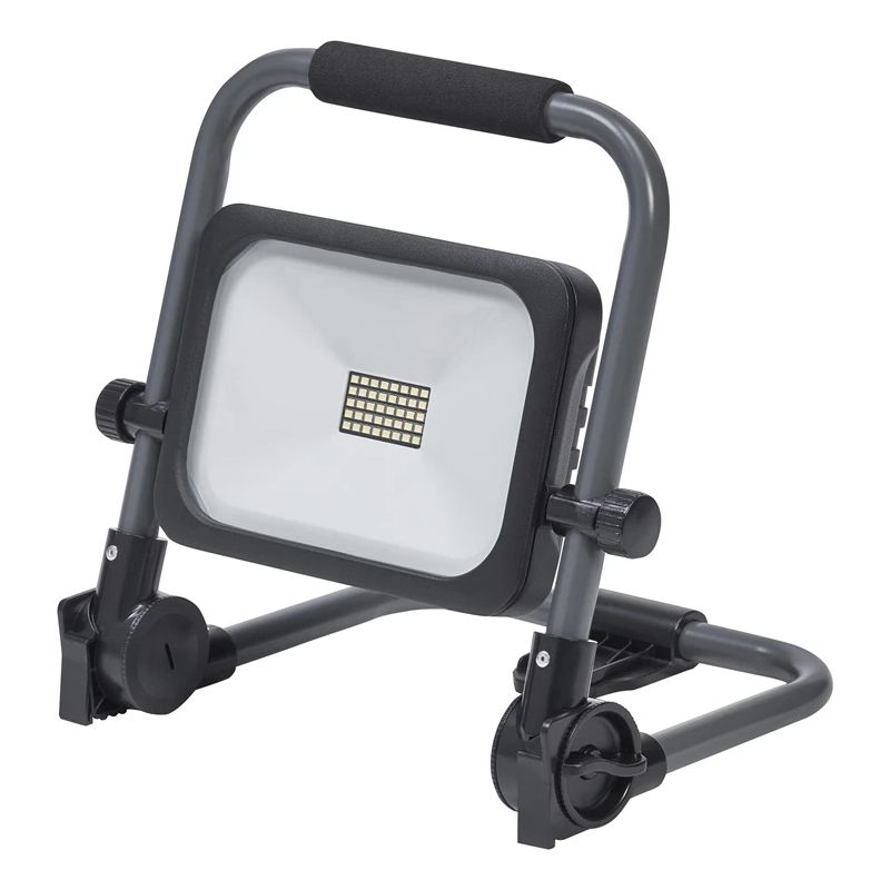 Prožektors 20 W. 6500 °K. IP54. melna