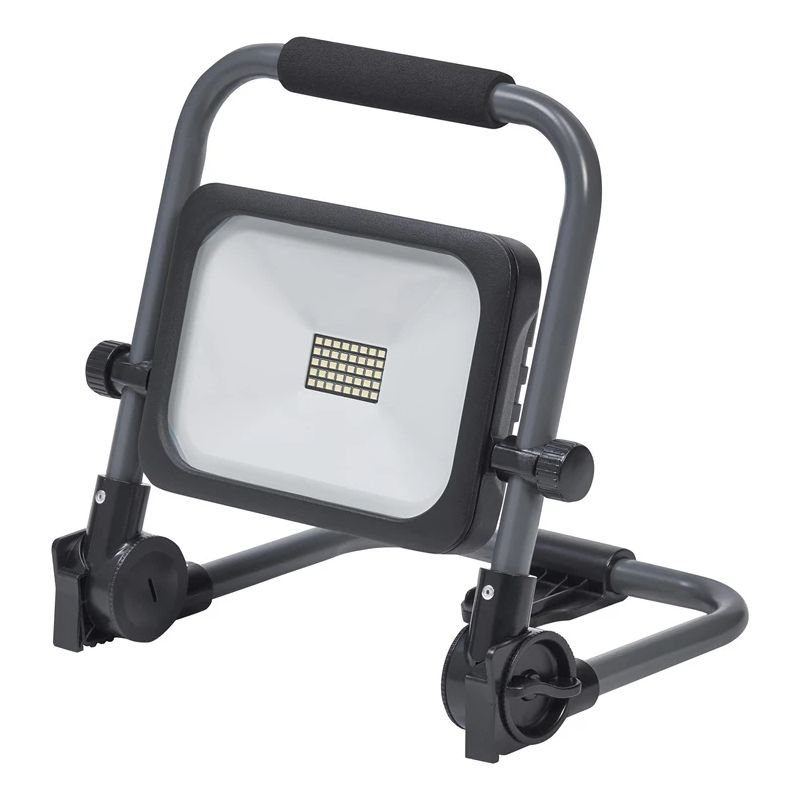 Prožektors 20 W. 6500 °K. IP54. melna