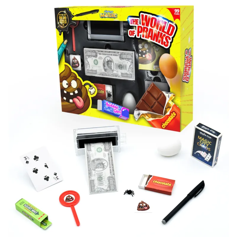 CLIPTOYS MAGIC Rinkinys „Pokštų pasaulis“