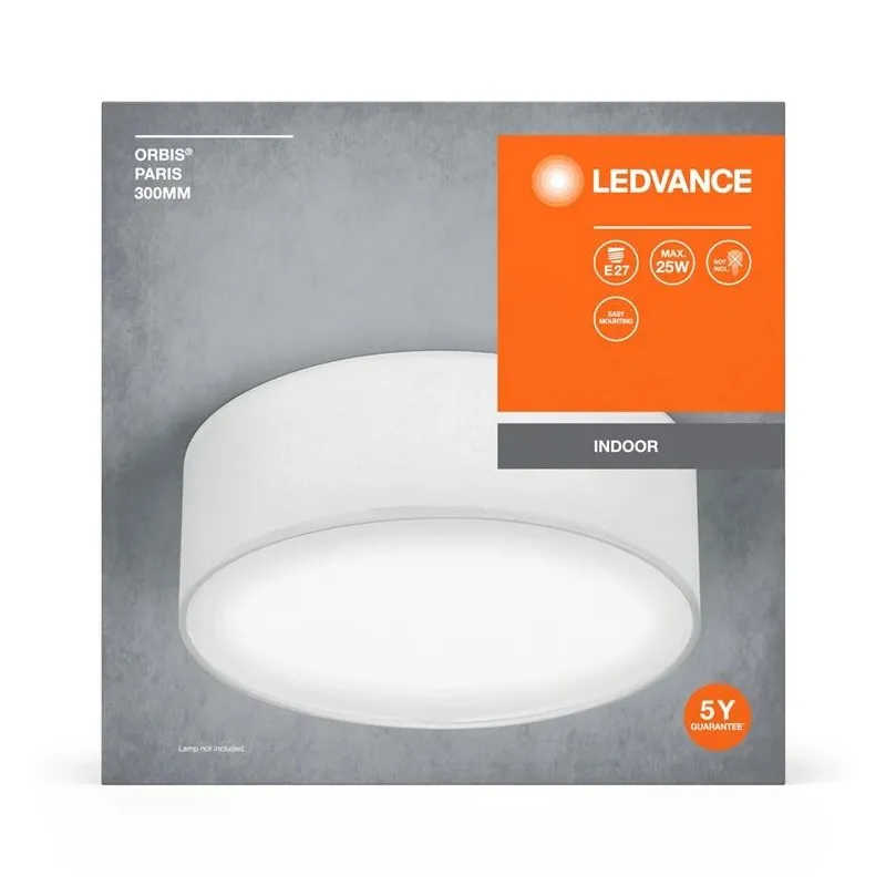 Šviestuvas lubų Ledvance-Osram Orbis Paris 4058075828940, E27
