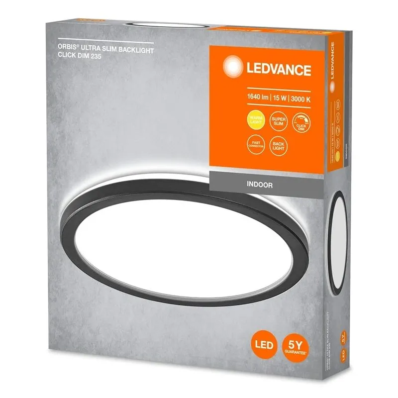 Lampa plafons Ledvance-Osram Orbis Ultra Slim Clickdim, 15 W, LED, 3000 °K