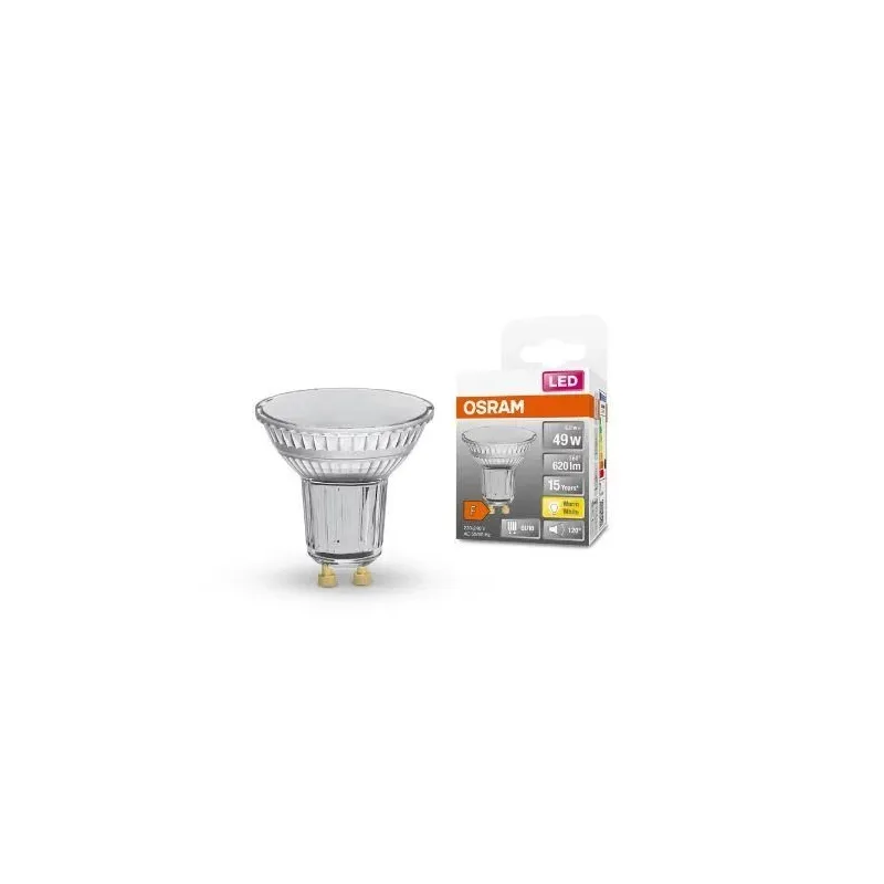 Spuldze Osram LED, PAR16, 2700 °K, GU10, 5.6 W, 620 lm