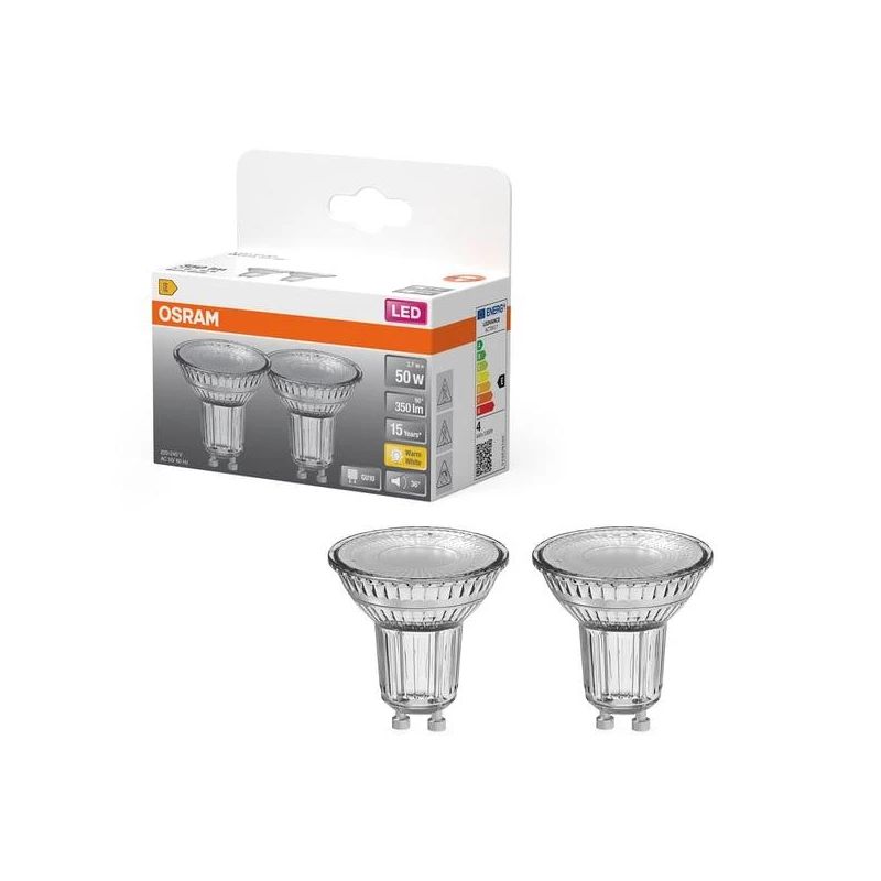 Spuldze led par16 3.7w gu10 350lm 2gab.
