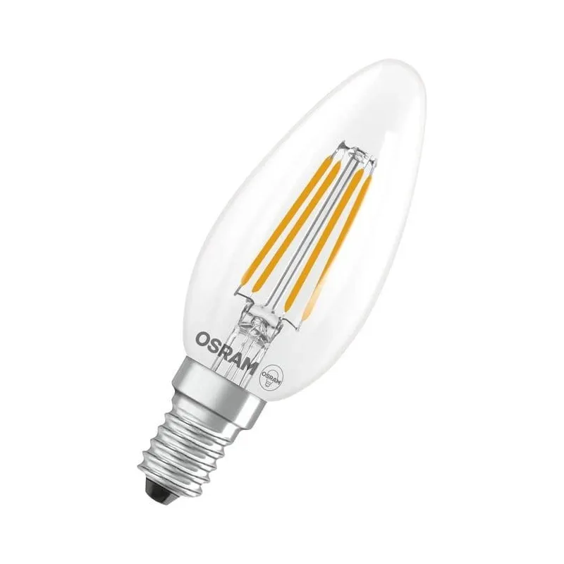 Spuldze Osram LED, B35, 2700 °K, E14, 3.4 W, 470 lm