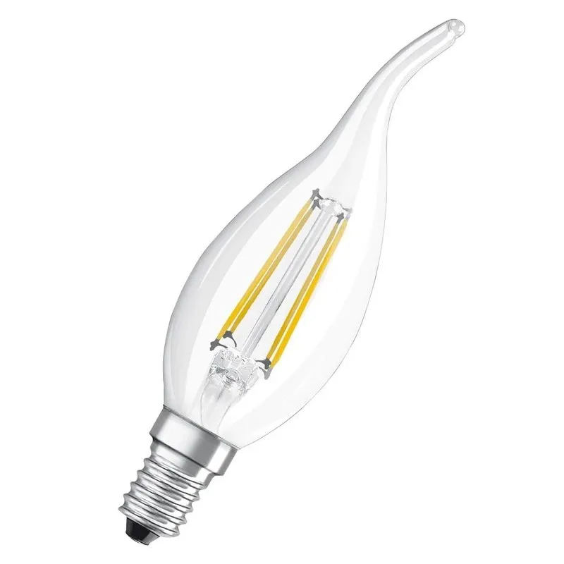 Lemputė Osram LED, B35, 2700 °K, E14, 4 W, 470 lm