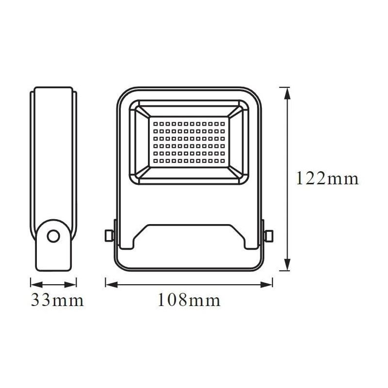 Prožektors LED āra 10W IP65 1000LM
